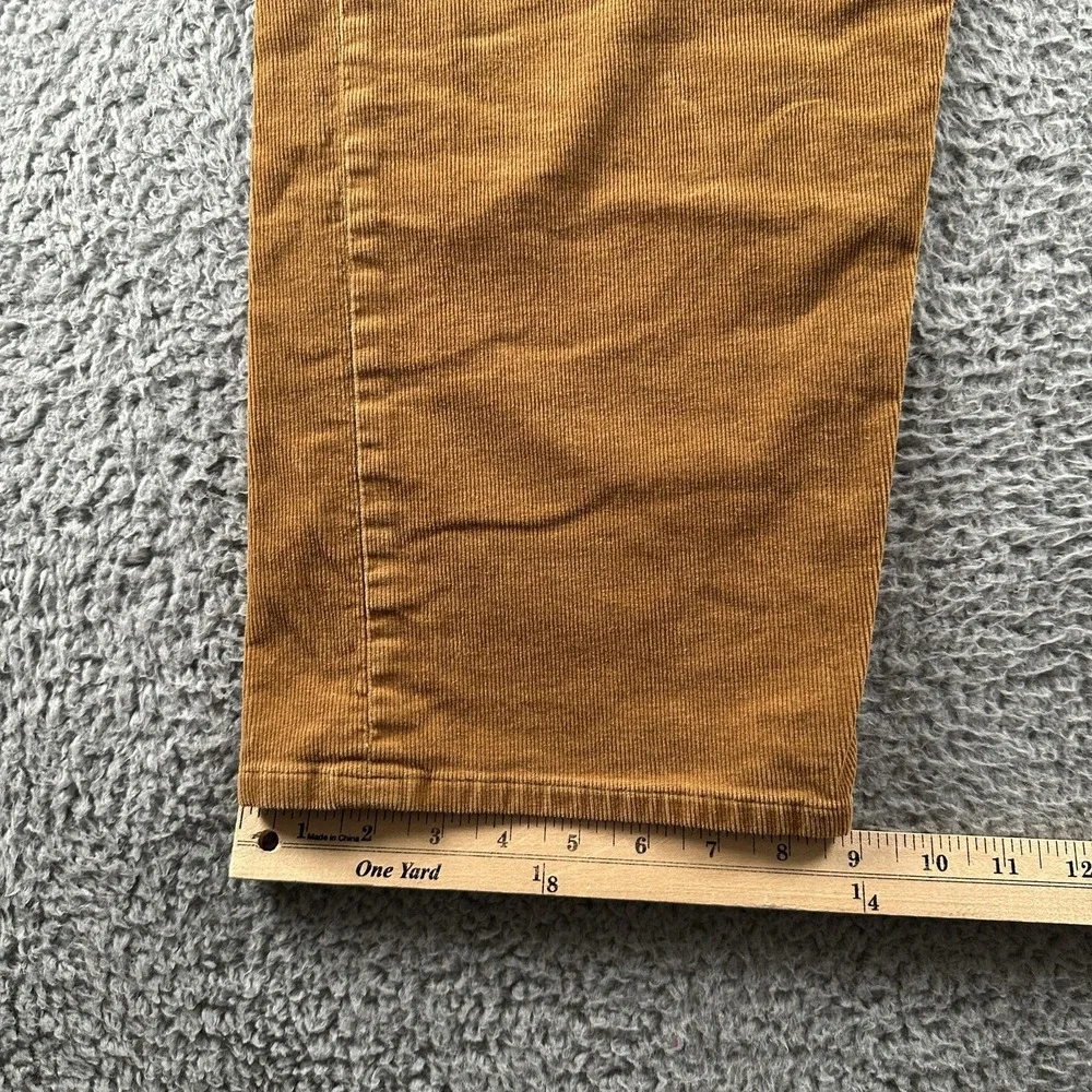 Todd Snyder Corduroy 5 Pocket Chino Pants Mens 34x32 Brown Relaxed Straight Leg